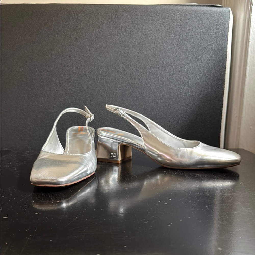 Sam Edelman Silver Elegant Heels